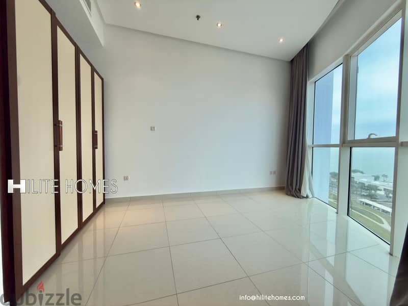 Elegant Three Bedroom Sea View Residence in Shaab 12