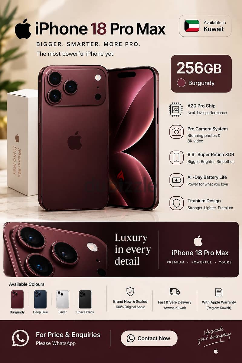 Apple - iPhone 18 Pro Max 1