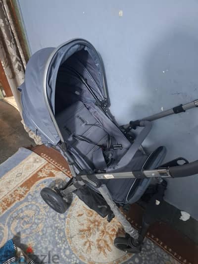 Kidilo Baby Stroller – Grey | Excellent Condition