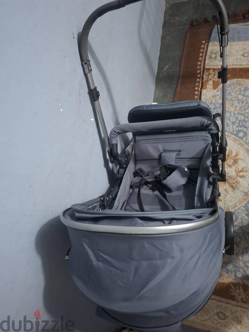 Kidilo Baby Stroller – Grey | Excellent Condition 3
