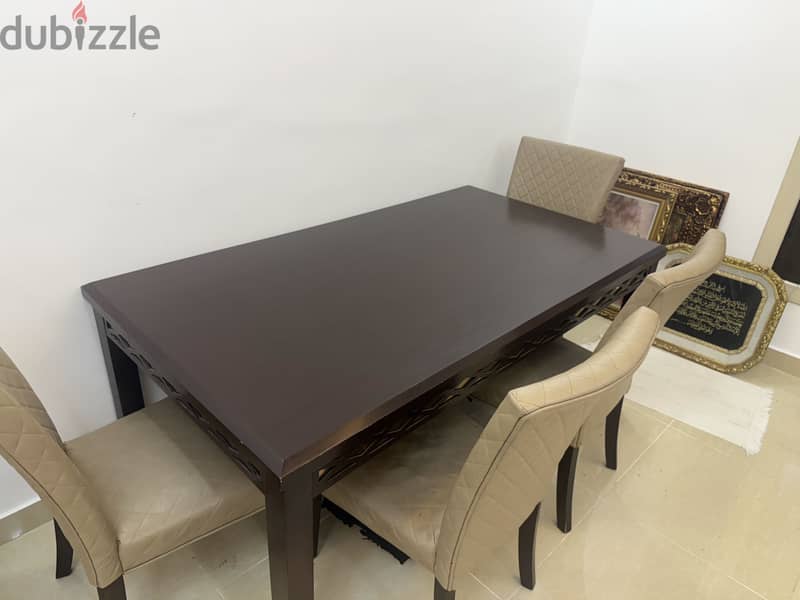 Dining table with 6 chairs 5