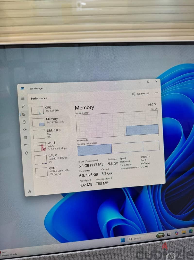 HP pavilion All-in-one Desktop 27-calxxxx itel. i7. . 12TH 2