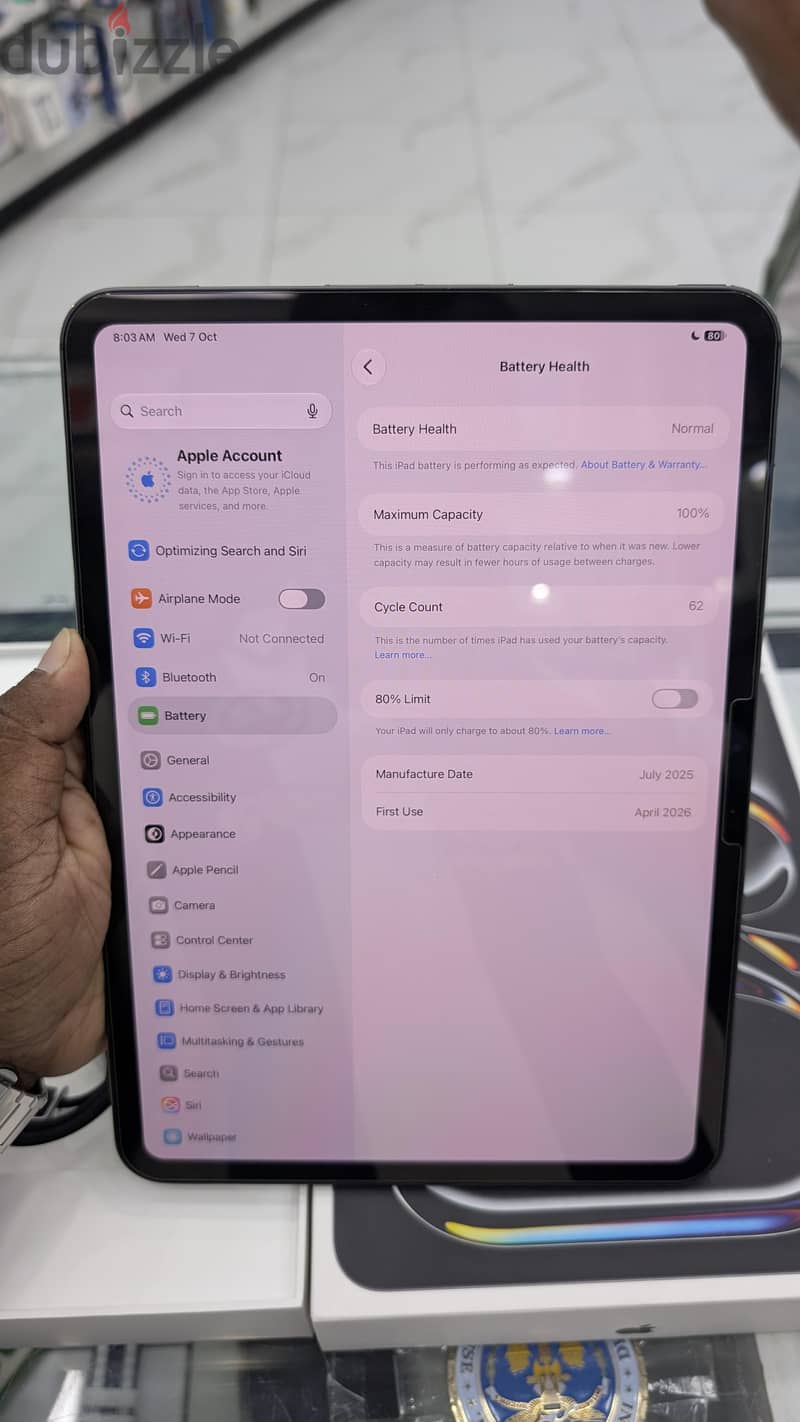 Apple ipad pro M5 11 inch 256GB 3
