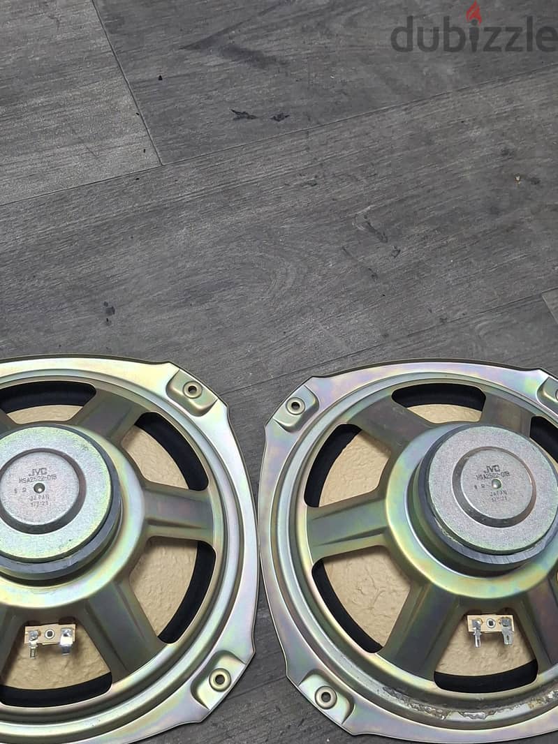 jvc 10 inch full range speaker. 2 piece 10kd. made in japan 7