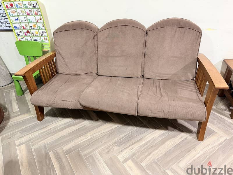 wooden sofa set 2