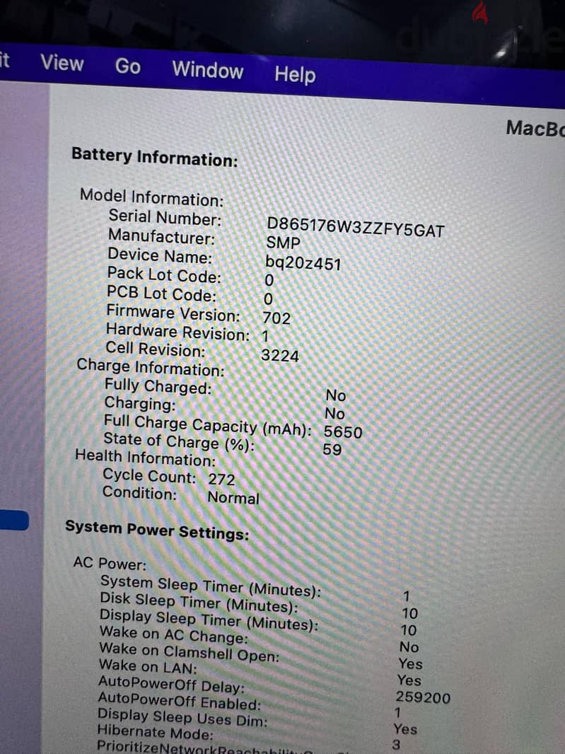 MacBook Pro Retina 13inch 2015Model  Intel i5  Ram 8GB  Stroge 128GB 5