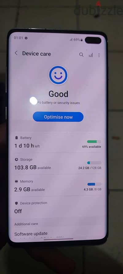 Samsung S10 Plus 8 128 exchange available