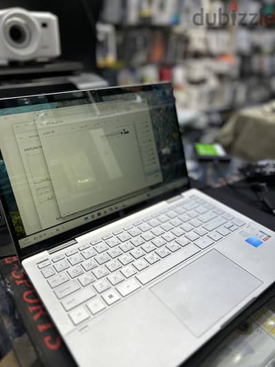 Hp laptop 360 rotation 8 gb ram 500 gb nvme neat and clean