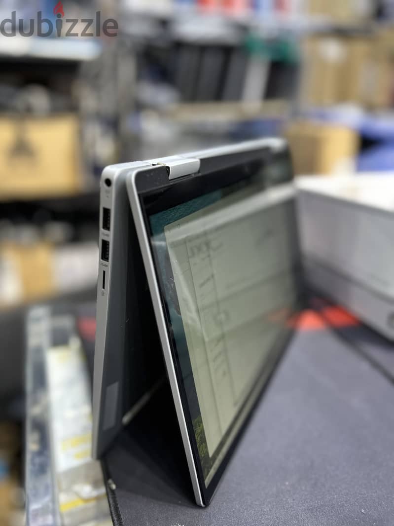 Hp laptop 360 rotation 8 gb ram 500 gb nvme neat and clean 1