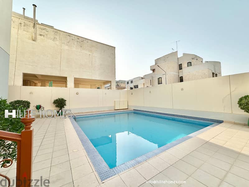 Spacious Four Bedroom Floor with Balcony for Rent in Mishref 2