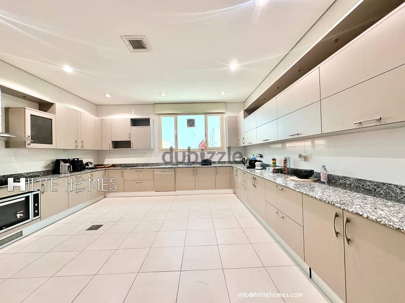 Spacious Four Bedroom Floor with Balcony for Rent in Mishref 12