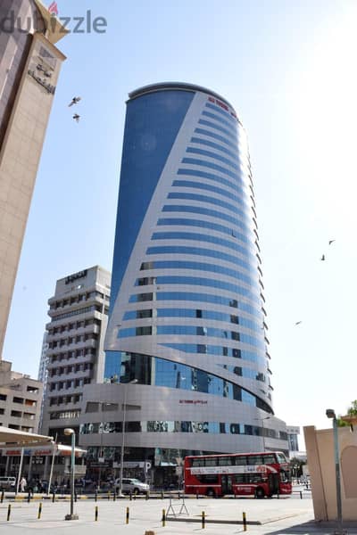 مكتب للايجار ف العاصمه موقع ممتاز