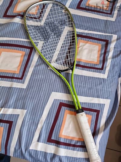 squash racket less used wish brand