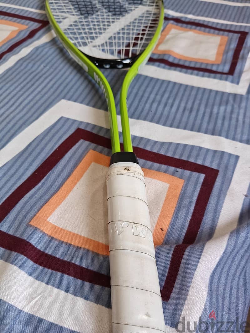 squash racket less used wish brand 2