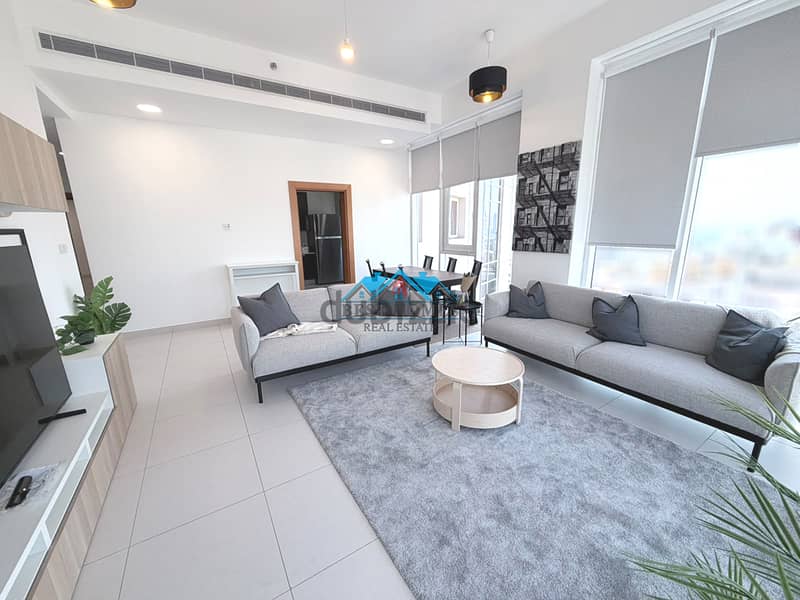 Luxury Sea View 2 Master Bedroom Furnished Apartment in Bneid Al Qar 1