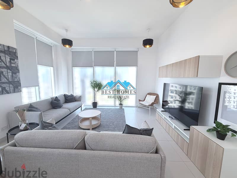 Luxury Sea View 2 Master Bedroom Furnished Apartment in Bneid Al Qar 2