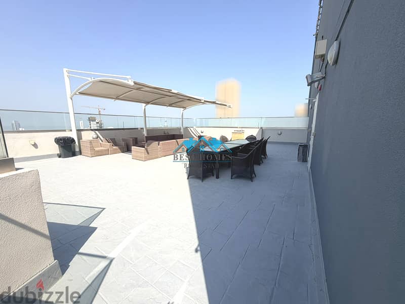 Luxury Sea View 2 Master Bedroom Furnished Apartment in Bneid Al Qar 12