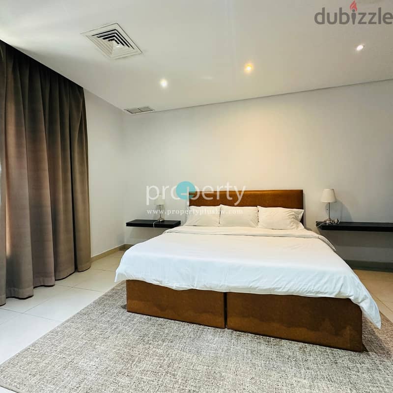 2 Master bedroom furnished apartment for rent in Mahboula 7