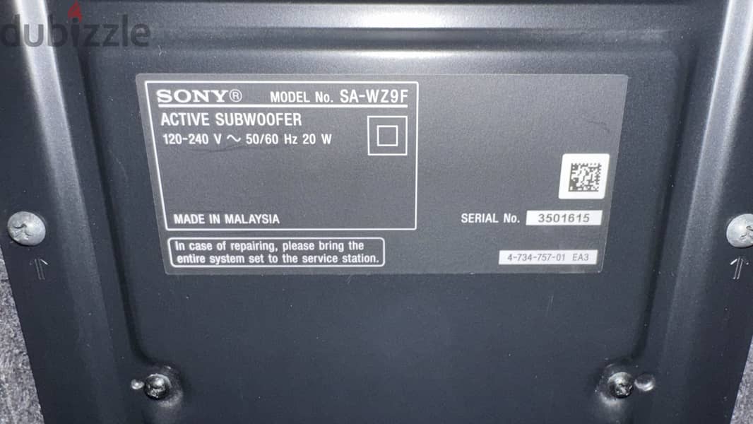 Sony Dolby. Atmos dts. x sound bar 1