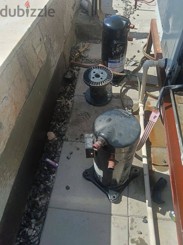 Compresser and install ac 2