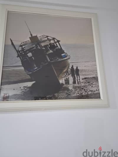 original photo in frame captured at fahaheel beach