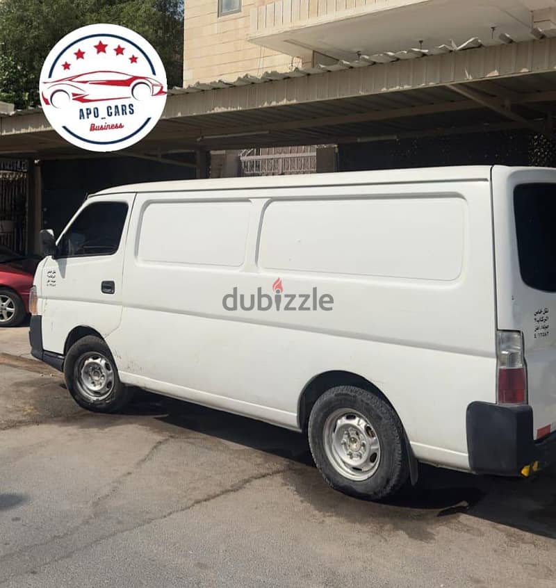 Nissan Urvan Cargo Box 2007 1