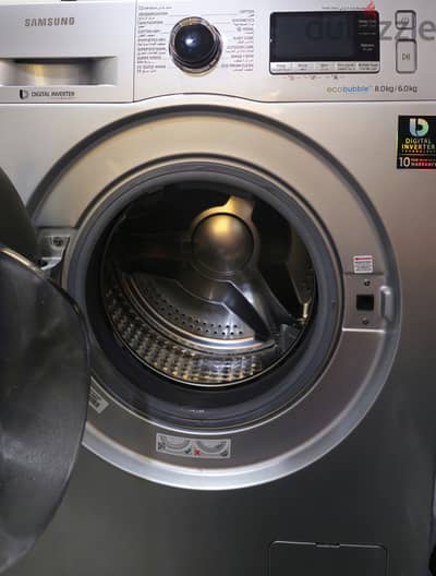 Samsung 8kg washer with dryer Fully Automatic washing machine