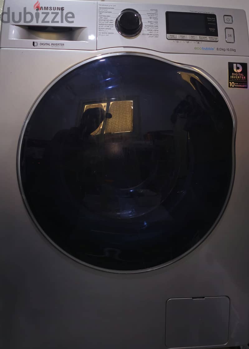 Samsung 8kg washer with dryer Fully Automatic washing machine 1