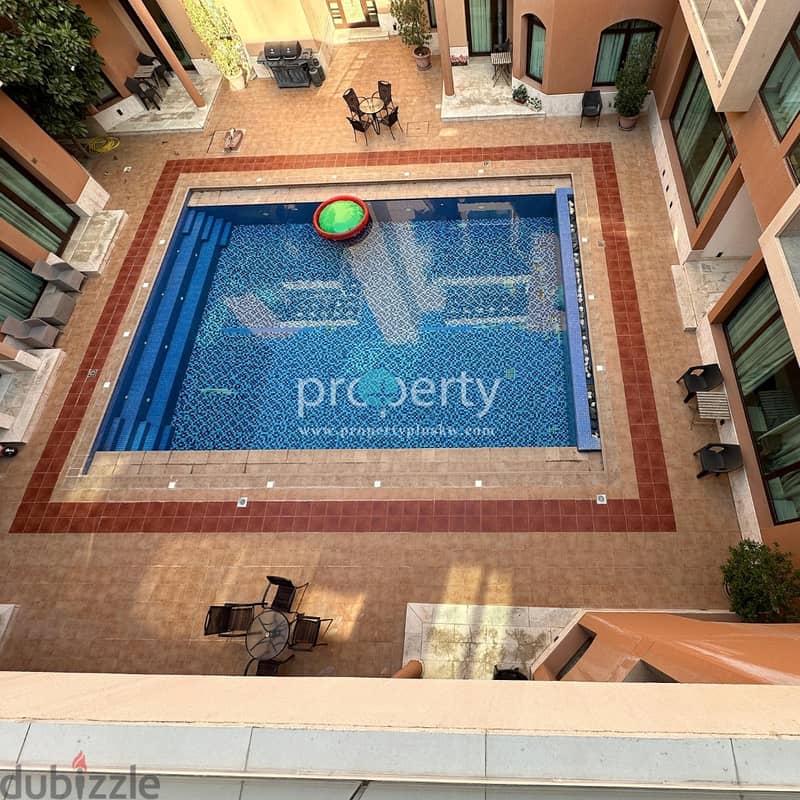 2 Master bedroom furnished apartment for rent in Mahboula 7