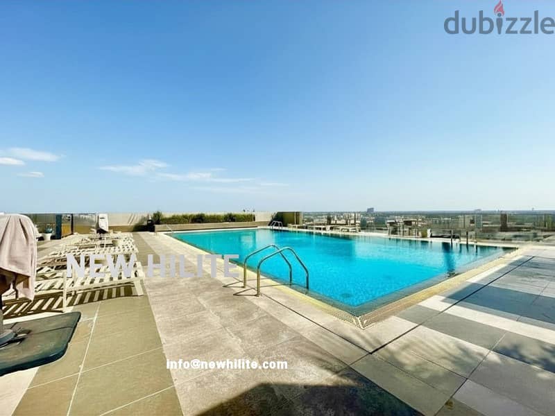 Spacious 3-Bedroom Seaview Apartment for Rent in Sabah Al Salem 1