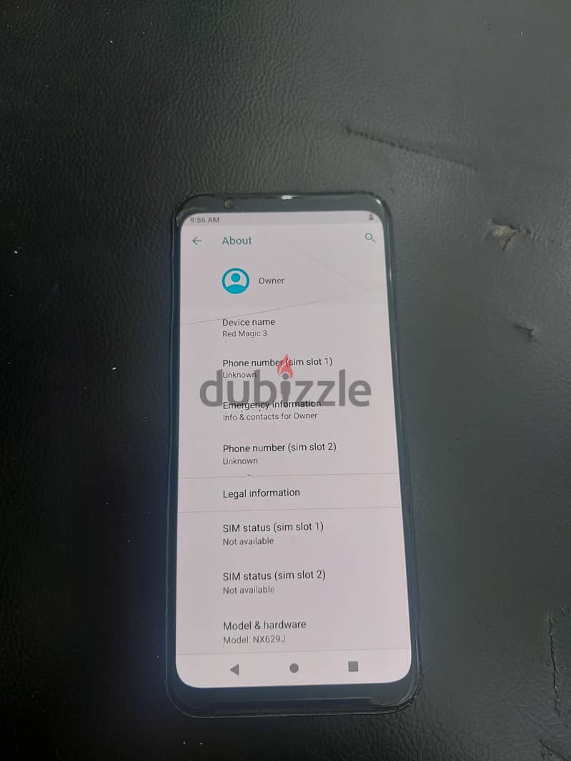 RedMagic 3    olny phone   128gb 8rem. exchange  working 1