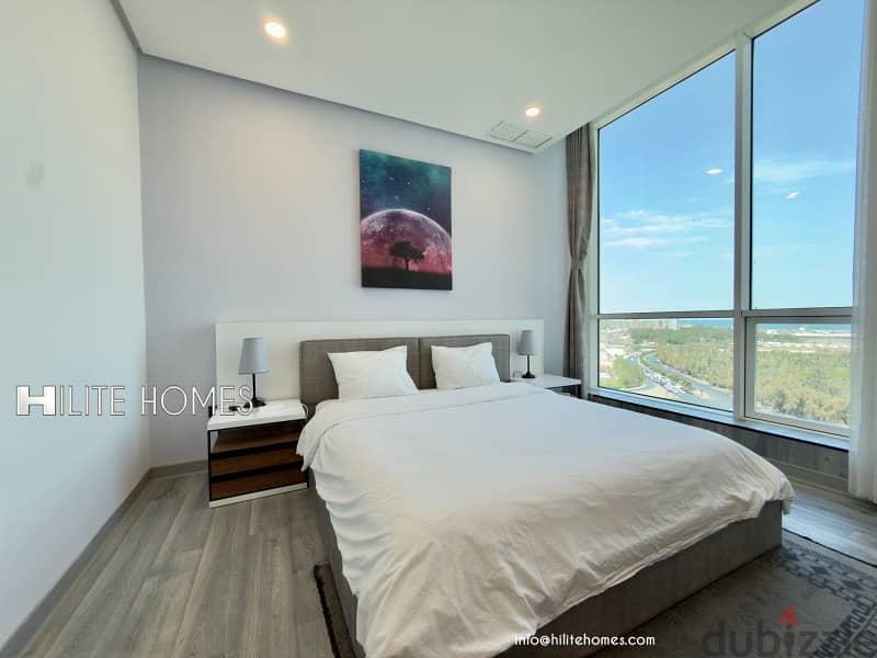Semi Furnished one bedroom apartment for Rent in Mahboula 5