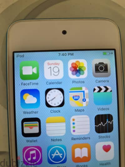 Blue Apple iPod touch - 5th generation