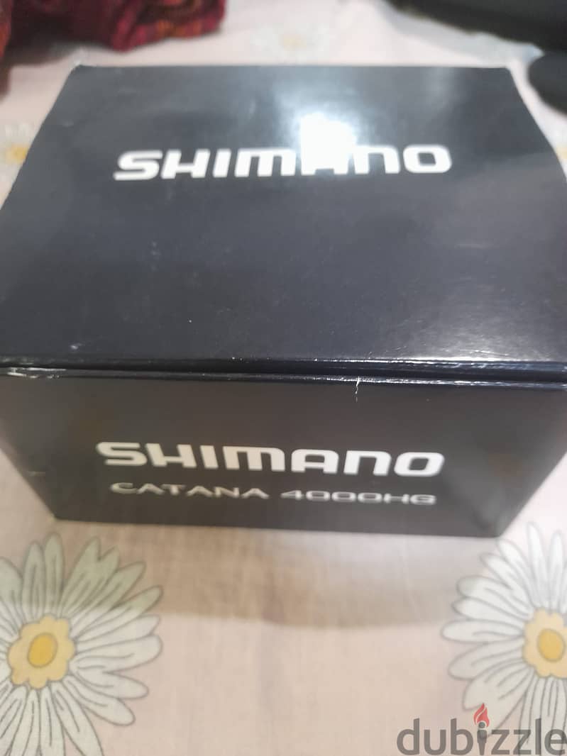 Shimano Catana FE 4000 HGFE fishing reel بكرة صيد Shimano Catana FE 40 3