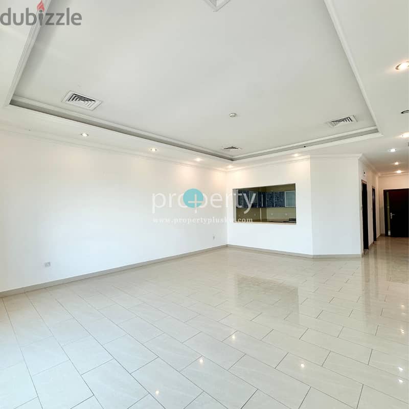 Unfurnished 3 bedroom apartments with balcony for rent in Sulaibikhat 9