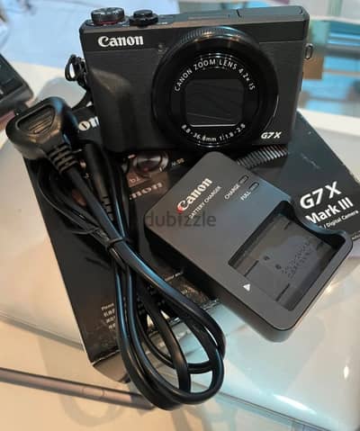 Canon PowerShot g7x mark iii camera