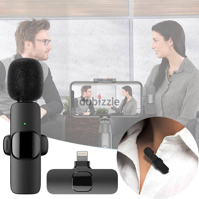 Wireless microphone for professional broadcasting and recording 2