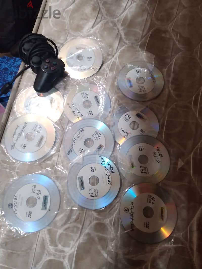 Sony PlayStation 2 PS2 Fat + Controller + Games 4