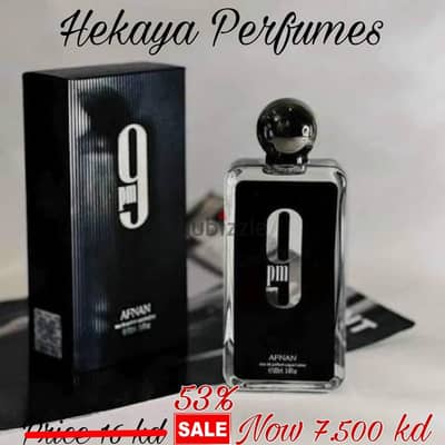 9PM pour homme EDP by Afnan only 7.500 kd and free delivery
