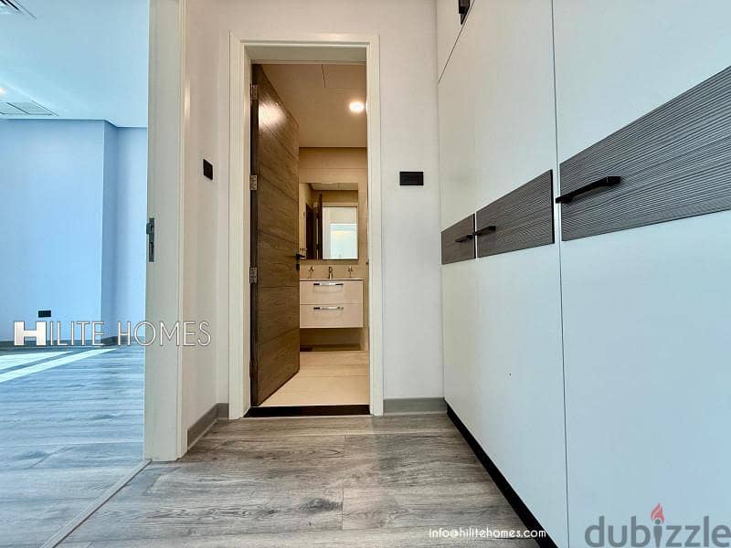 Semi Furnished one bedroom apartment for Rent in Mahboula 3