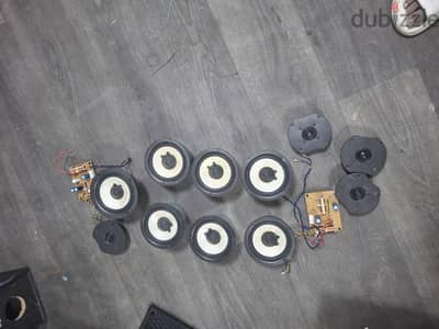 onkyo speaker. 7.3 tuters . 4 crossover .