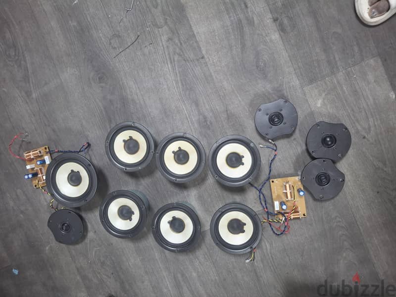 onkyo speaker. 7.3 tuters . 4 crossover . 2