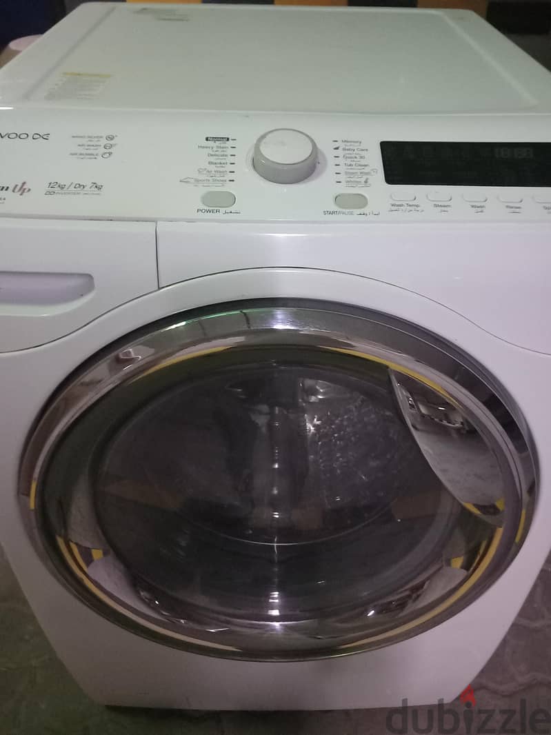 daewoo 12 kg wash and dry very good condition 3