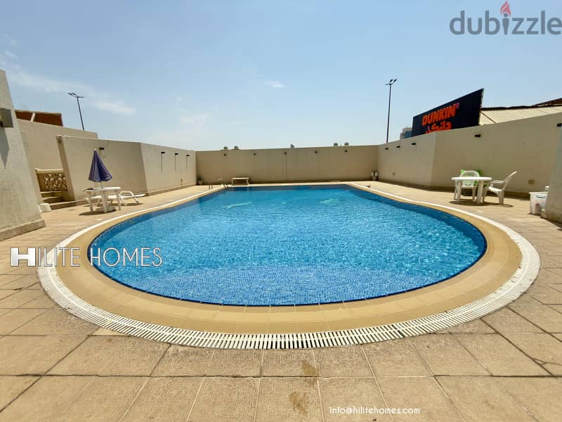 Spacious apartment with view for rent in Salmiya 9