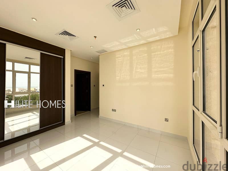 Three bedroom floor apartment for rent in Salmiya 11