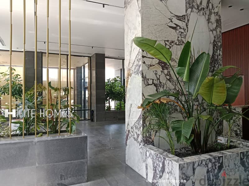 Roof top two bedroom apartment for rent in SalmiyaAvailable 1