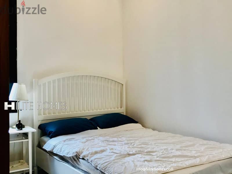 Roof top two bedroom apartment for rent in SalmiyaAvailable 4