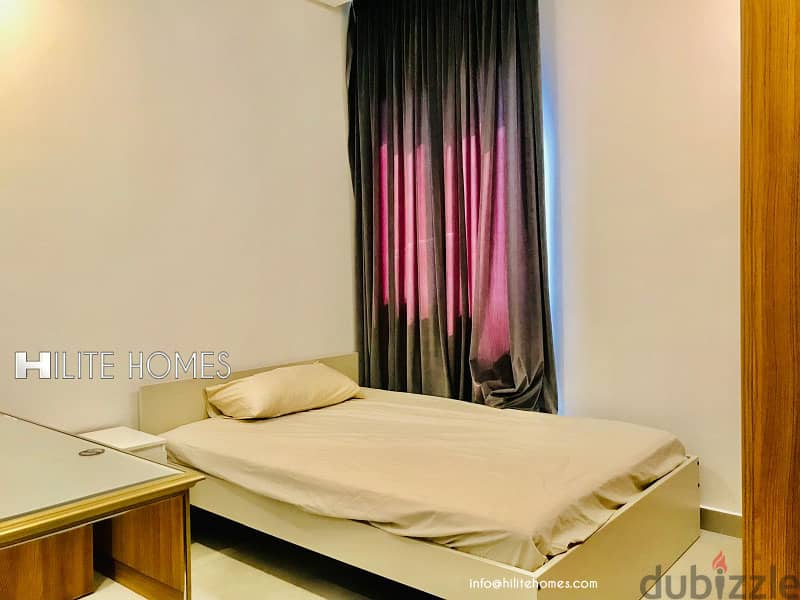 Roof top two bedroom apartment for rent in SalmiyaAvailable 6