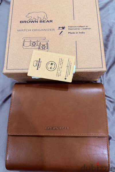 Hand made leather-Watch box
