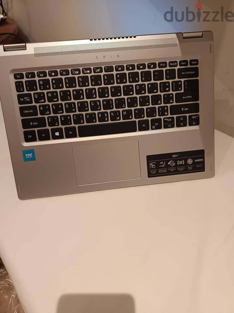 Acer spin 14 inch touch screen 360° convertible laptop 4
